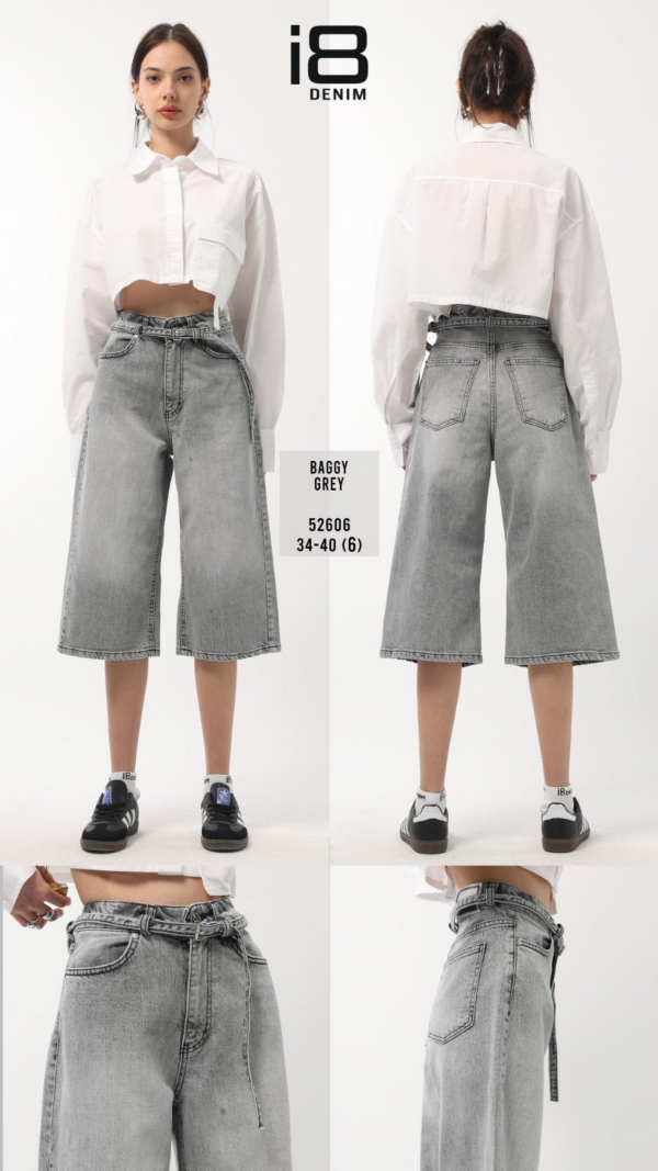 Rybaczki damskie jeans Roz 34-40 1 Kolor Paczka 10 szt